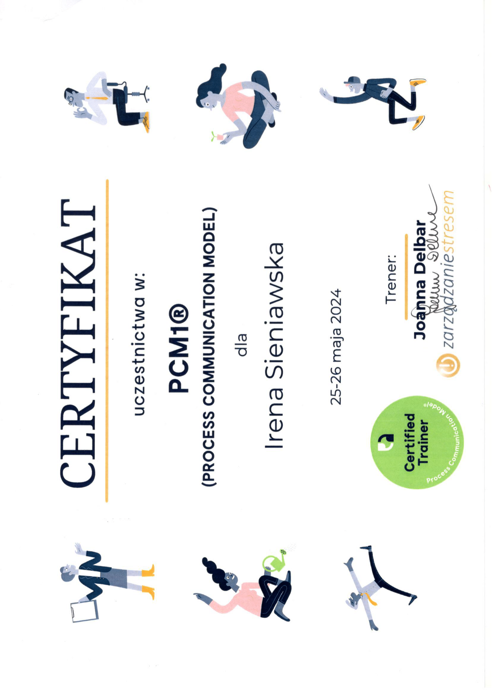 CERTFIKAT PCM 1 PCM 2-1